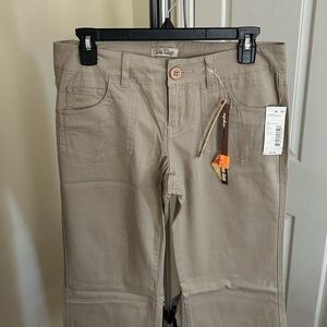 BeBop Sears Khaki Bootcut Pants Size:7